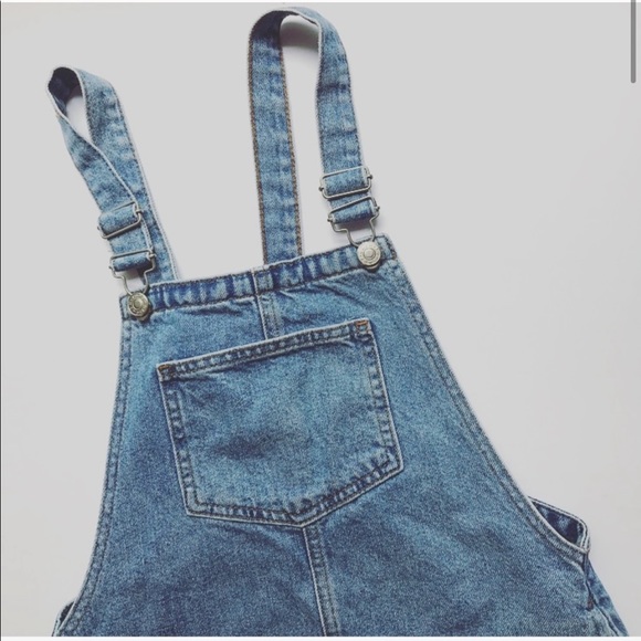 Topshop Denim Overall Moto dress - Picture 2 of 7